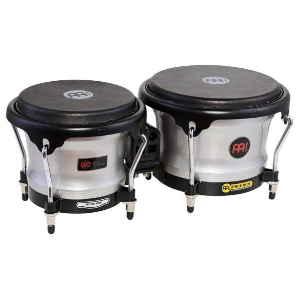 Meinl Percussion Artist Series Diego Camacho Signature 7" & 8 1/2" Bongo, Pearl Grey