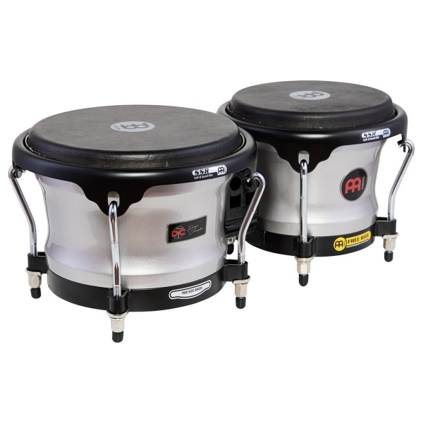 Meinl Percussion Artist Series Diego Camacho Signature 7" & 8 1/2" Bongo, Pearl Grey
