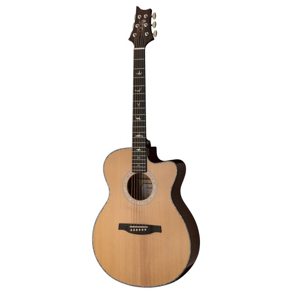 PRS SE A50 Angelus Electro Acoustic, Black Gold (2026) - side view