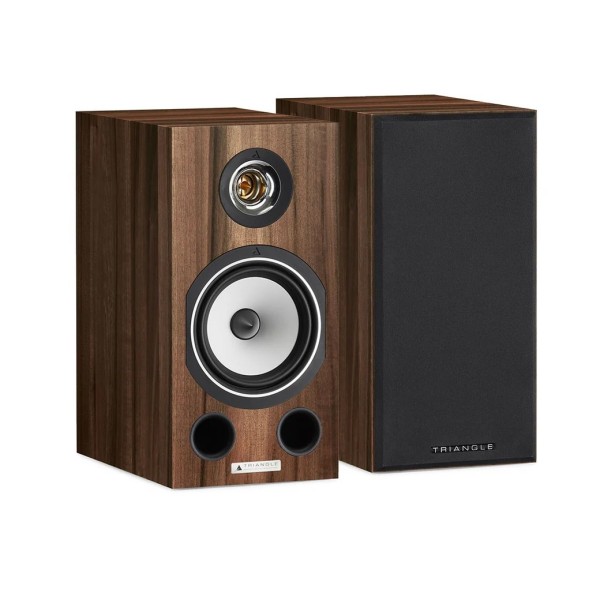 Triangle Comete EZ Bookshelf Speakers (Pair), Chestnut main angle 