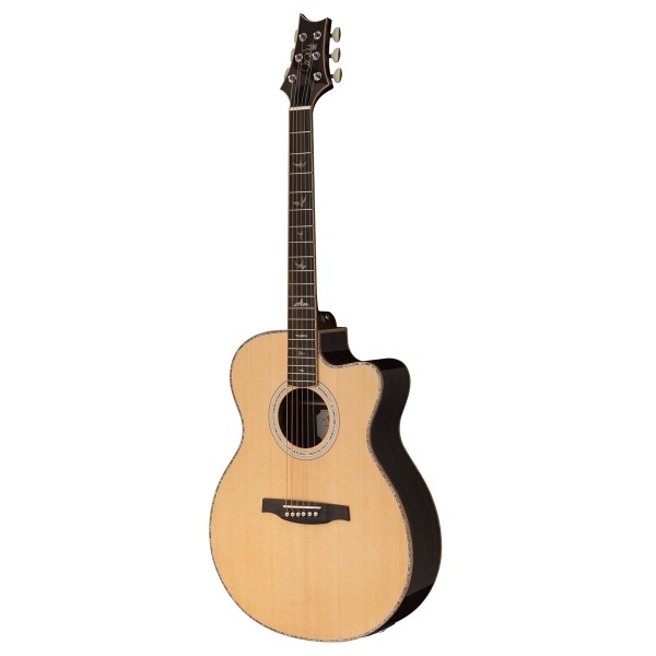 PRS SE A60 Angelus Electro Acoustic, Natural (2026) - side view