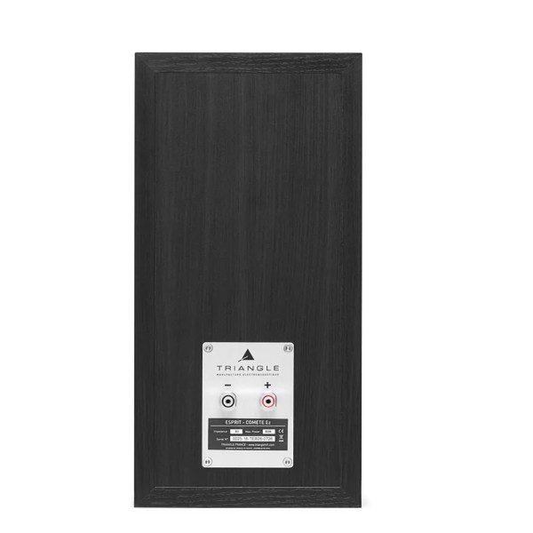Triangle Comete EZ Bookshelf Speakers (Pair), Black Ash rear 