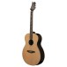 PRS SE T60 Tonare Electro Acoustic, Natural (2026) - side view