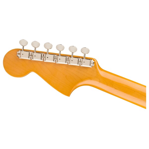 Fender Limited Edition Johnny Marr Signature Special Jaguar RW, Black - back of headstock