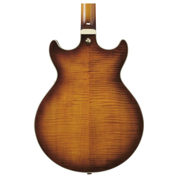 Ibanez AM153FM, Antique Tobacco Burst - back of body