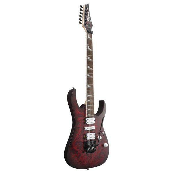 Ibanez RG470DXW, Wine Red Frozen Matte - side view