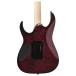 Ibanez RG470DXW, Wine Red Frozen Matte - back of body