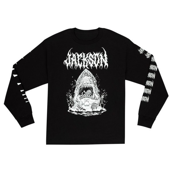 Jackson Sharkrot L/S T-Shirt, Black, L