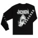 Jackson Sharkrot L/S T-Shirt, Black, L - left sleeve