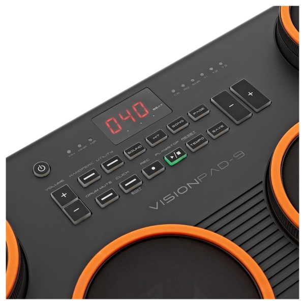 VISIONPAD-9 Electronic Drum Pad by Gear4music