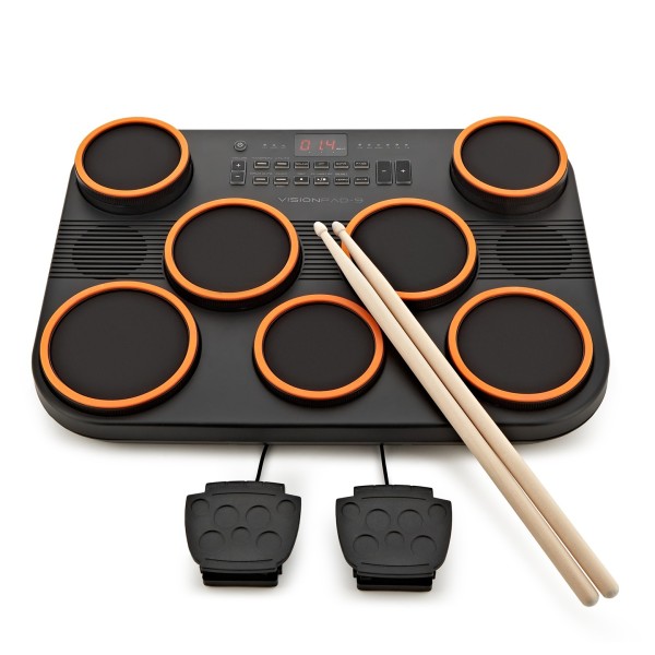 VISIONPAD-9 Electronic Drum Pad by Gear4music