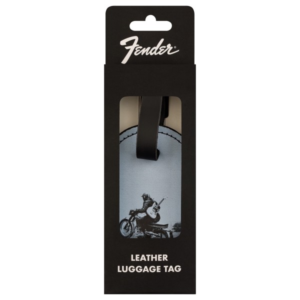 Fender Vintage Luggage Tag, Motorcycle - in box