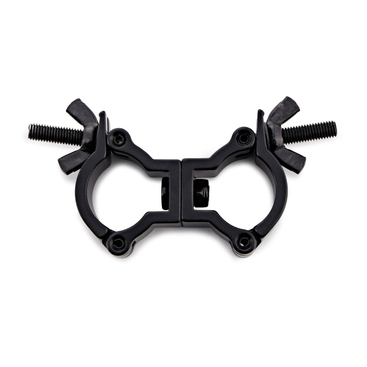 Click to view product details and reviews for Double Half Coupler Clamp By Gear4music 32 35mm Black.