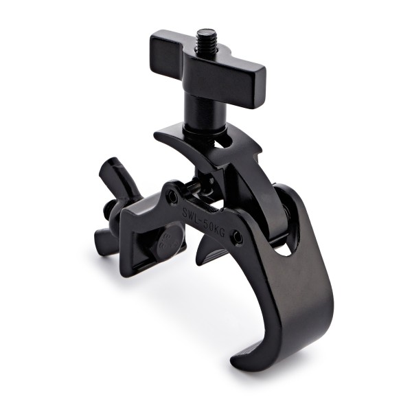 Easy Self Locking Clamp by Gear4music, 32-35mm, Black