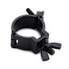 Half Coupler Clamp in Black by Gear4music, 48-51mm