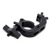 Self Locking Clamp by Gear4music, 48-51mm, Black