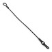 Lighting Safety Rope in Black by Gear4music, 600mm, 15kg SWL
