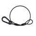 Lighting Safety Rope in Black by Gear4music, 500mm, 5kg SWL