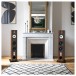 Triangle Antal EZ Floorstanding Speakers (Pair), Chestnut lifestyle 2 
