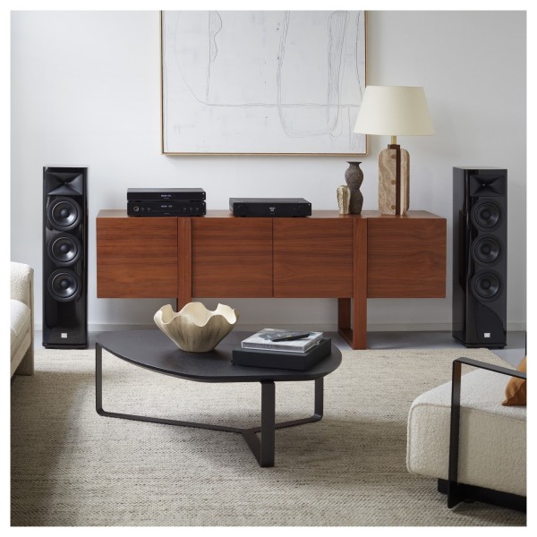 Arcam CD5 CD Player, in Stereo Setup with the A25, ST5, and JBL Studio 698 Floorstanding Speakers