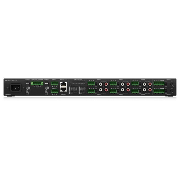 Lab Gruppen CMA2402 2 x 240W 8-Channel Commercial Mixer Amplifier - Rear 2