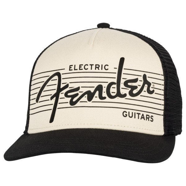 Fender Fender Electric Guitar Hat, BlK/Cream