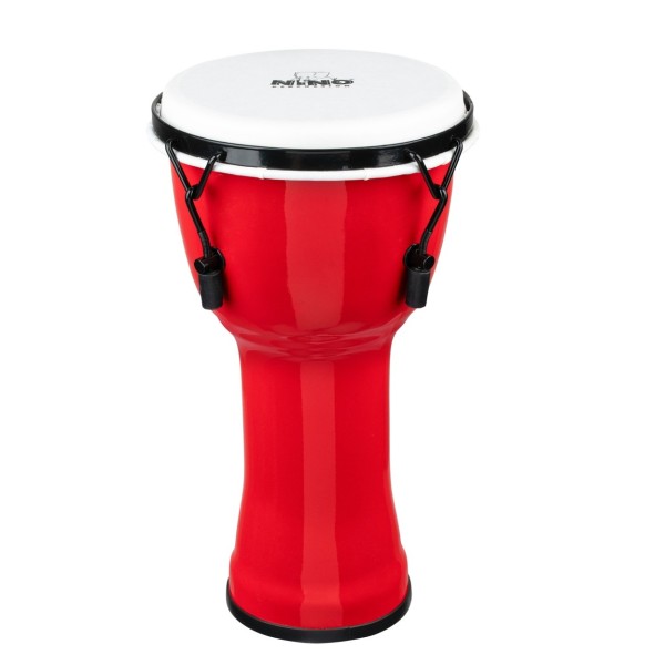 Nino Percussion Synthetic Djembe 8", Red