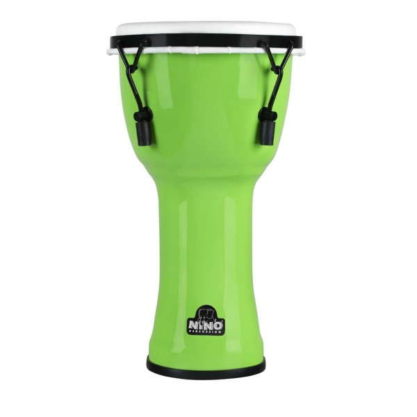Nino Percussion Synthetic Djembe 8", Green