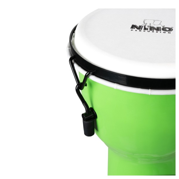 Nino Percussion Synthetic Djembe 8", Green
