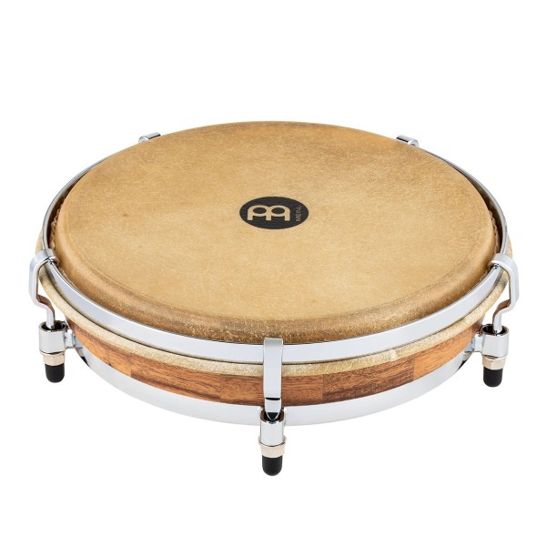 Meinl Percussion Pandero de Plena 10" Requinto, Chrome Hardware