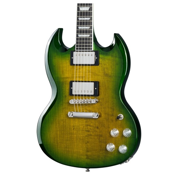 Epiphone SG Modern Figured, Iguana Burst - body
