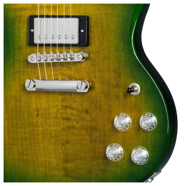 Epiphone SG Modern Figured, Iguana Burst - controls