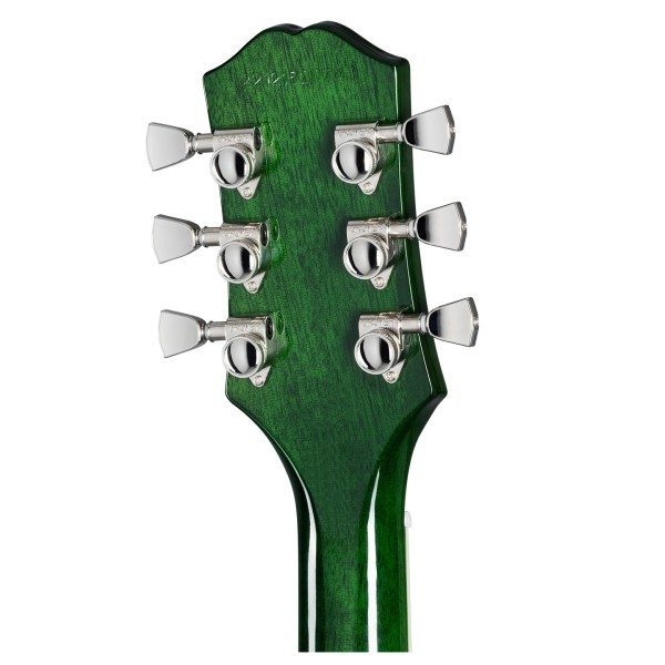 Epiphone SG Modern Figured, Iguana Burst - back of headstock