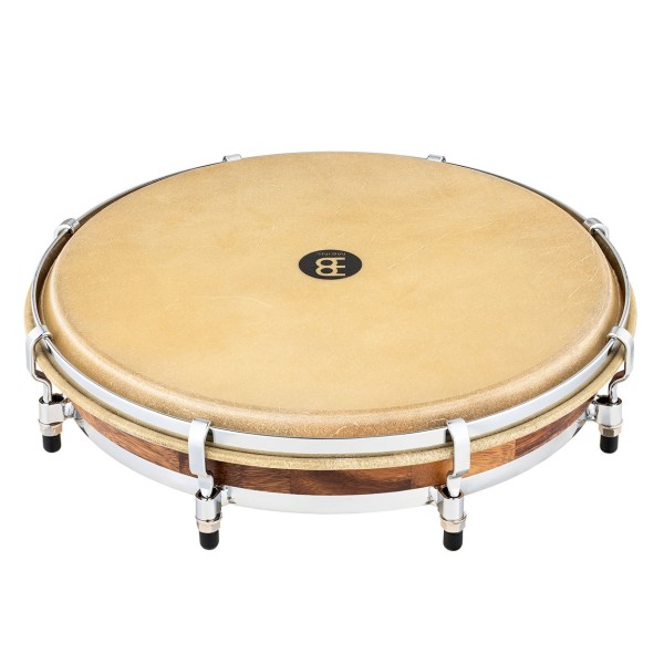 Meinl Percussion Pandero de Plena 14" Seguidor, Chrome Hardware