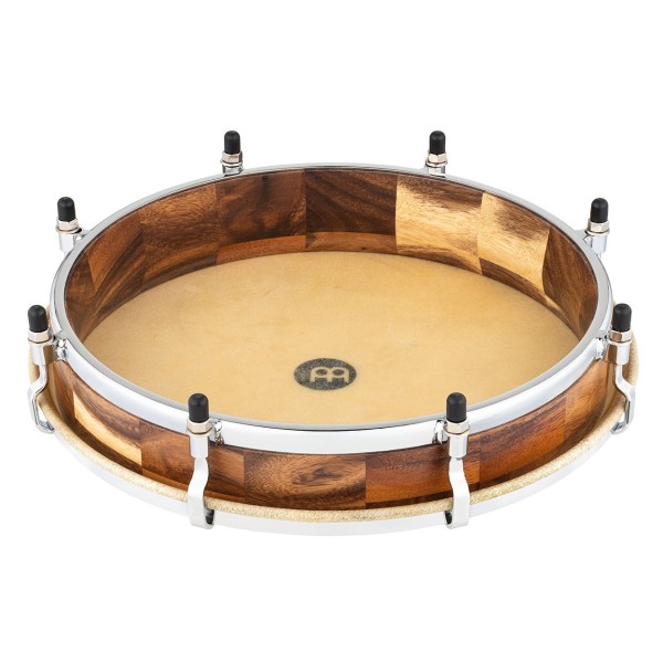 Meinl Percussion Pandero de Plena 14" Seguidor, Chrome Hardware