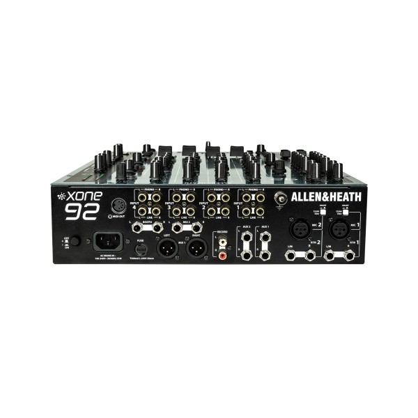 Allen & Heath Xone:922 6 Channel Club & DJ Mixer - Rear
