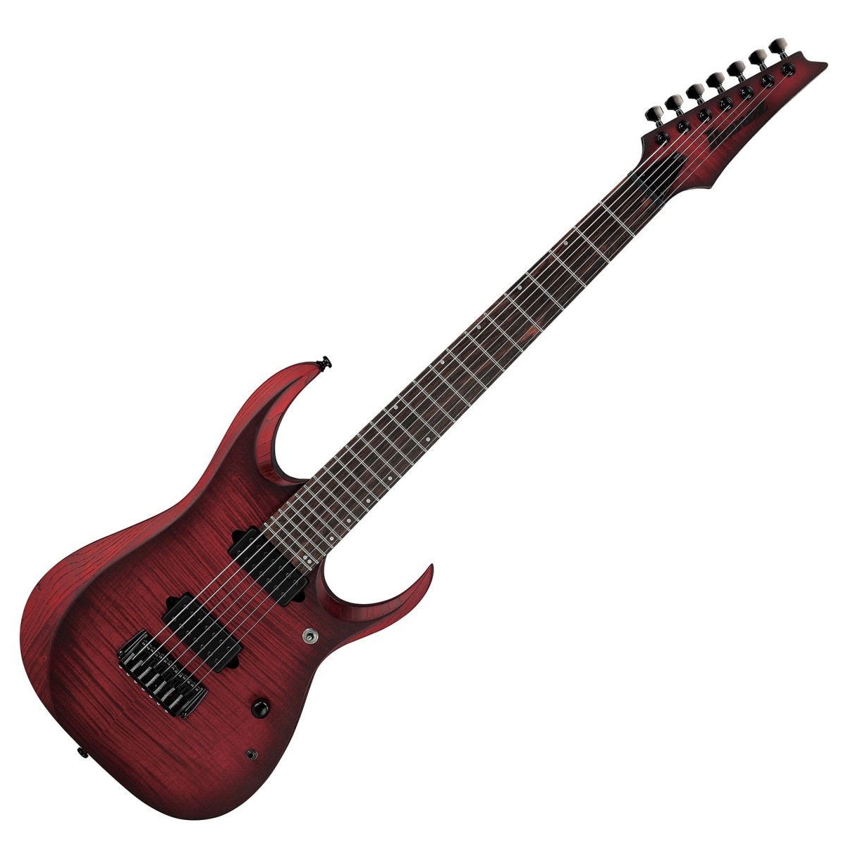 Click to view product details and reviews for Ibanez Rgd721fa 7 String Stained Wine Red Burst Flat.