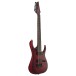 Ibanez RGD721FA 7-String, Stained Wine Red Burst Flat - side view