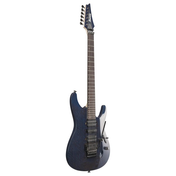 Ibanez S6670SK Prestige, Dark Ultramarine Burst - side view