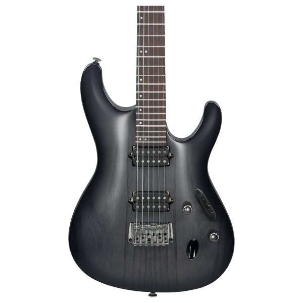 Ibanez S6621AH Prestige, Transparent Gray Burst - body