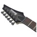 Ibanez S6621AH Prestige, Transparent Gray Burst - headstock