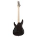 Ibanez S6621AH Prestige, Transparent Gray Burst - back