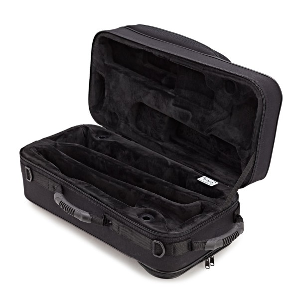 BAM Trekking Double Trumpet Case, Black