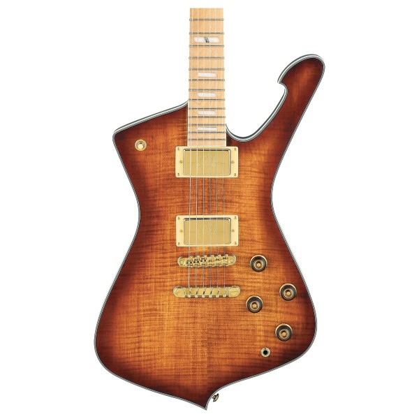 Ibanez IC420MFM, Caramel Burst Low Gloss - body