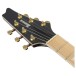 Ibanez IC420MFM, Caramel Burst Low Gloss - headstock