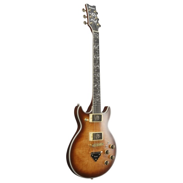 Ibanez AR625FMSP, Caramel Burst Low Gloss - side view