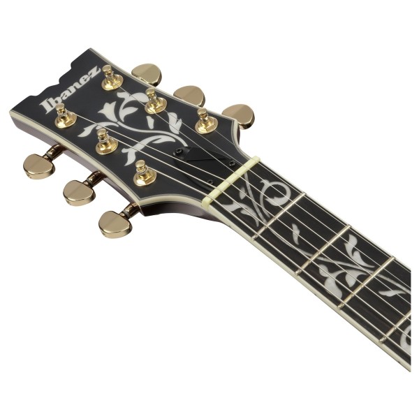 Ibanez AR625FMSP, Caramel Burst Low Gloss - headstock