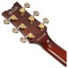 Ibanez AR625FMSP, Caramel Burst Low Gloss - back of headstock