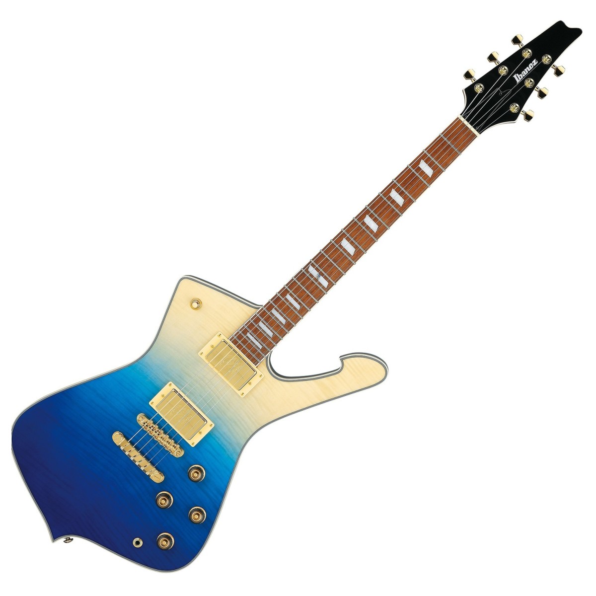 Click to view product details and reviews for Ibanez Ic420fm Transparent Blue Gradation.