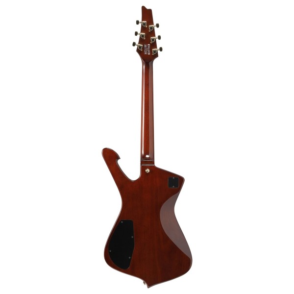 Ibanez IC420FM, Transparent Blue Gradation - back